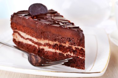 Çikolatalı kek.