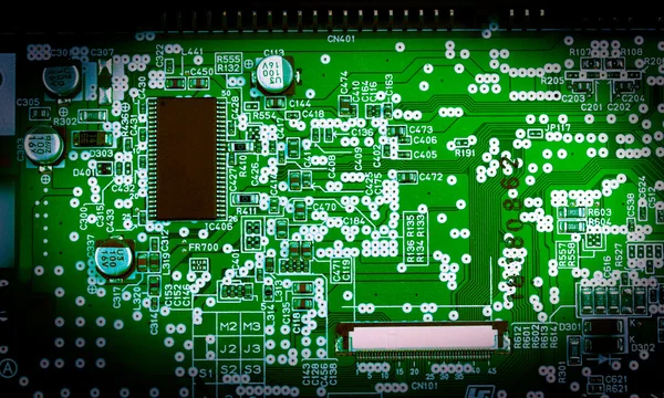 Moderní elektronická deska — Stock fotografie