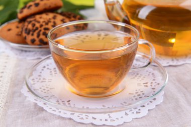 Çaydanlık ve çay.