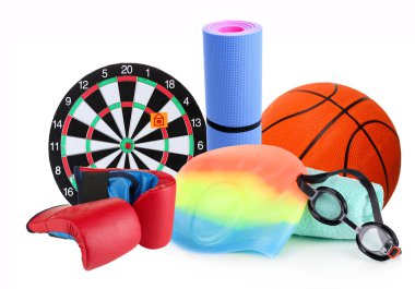 beyaz spor malzemeleri