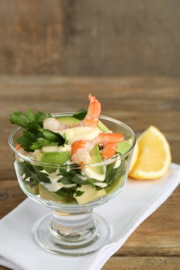 lezzetli salata karides