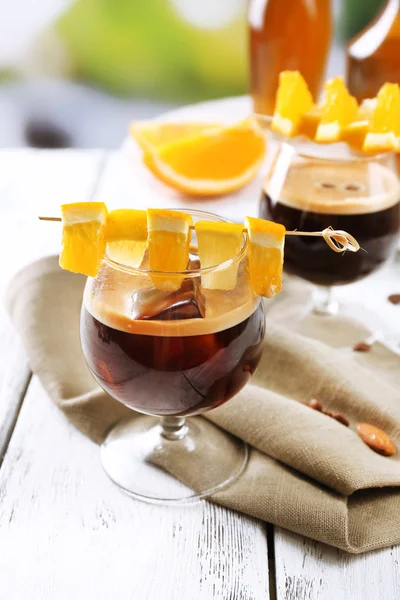 Espresso-Cocktail auf dem Tisch — Stockfoto