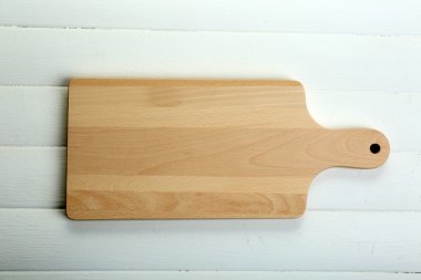 Masadaki kesme tahtası