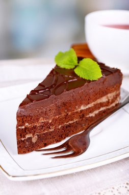Çikolatalı kek.