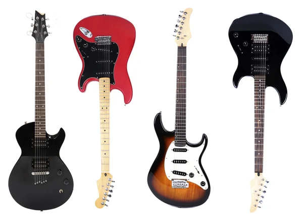 Collage of modern guitar — Stock Photo, Image