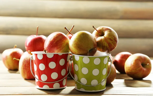 Pommes juteuses, gros plan — Photo