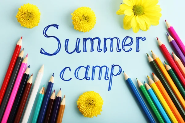 Summer Camp concept — Stock Photo, Image