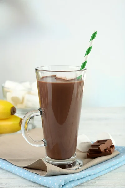 Chocolate drink with marshmallows — Stock Photo, Image