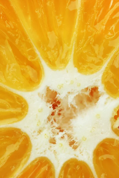 Narancssárga szelet közeli — Stock Fotó
