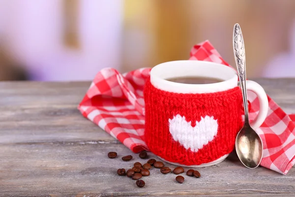 Cup of tasty hot cocoa — Stock Photo, Image