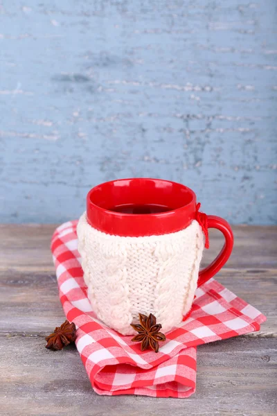 Tasse de thé chaud savoureux — Photo