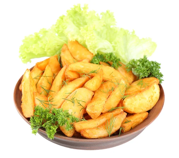 Hemmagjord stekt potatis — Stockfoto