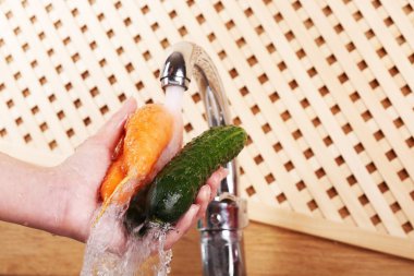 çamaşır sebze, yakın çekim