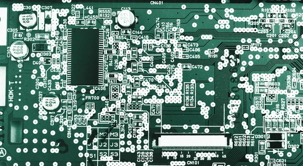 Nowoczesne forum elektroniczne z bliska — Zdjęcie stockowe