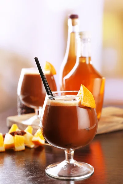 Espresso cocktail served on table — Stock Photo, Image