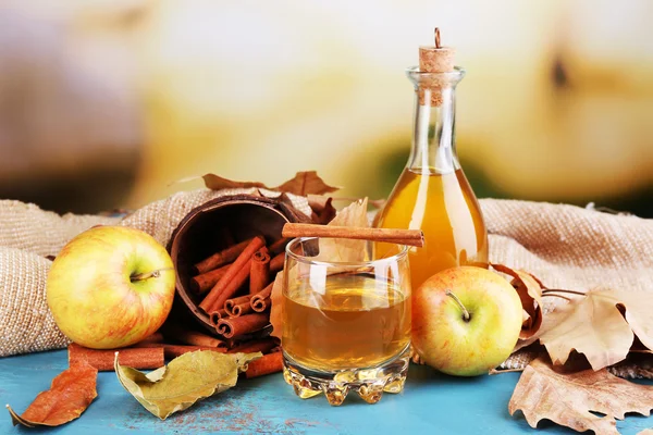 Composition of apple cider — Stock Photo, Image