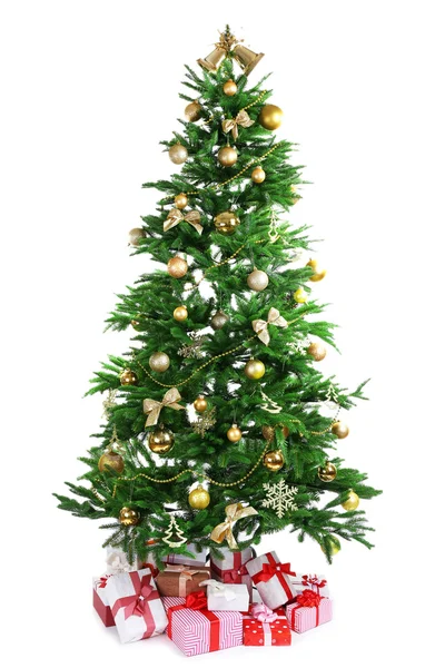 Albero di Natale decorato — Foto Stock