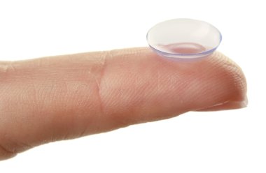 Kontakt lens parmak