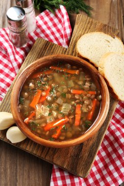 lezzetli mercimek çorbası