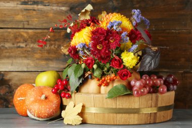 güzel sonbahar kompozisyon