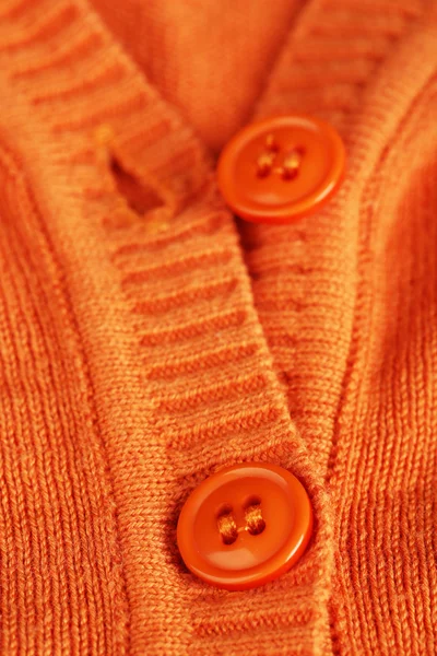 Buttons on clothes close up — Stock Photo, Image