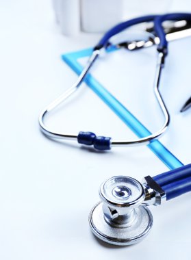 stetoskop yakın çekim