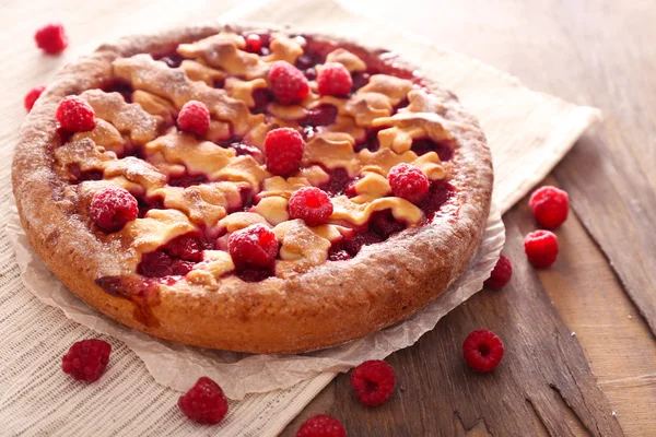 Gâteau savoureux aux baies — Photo