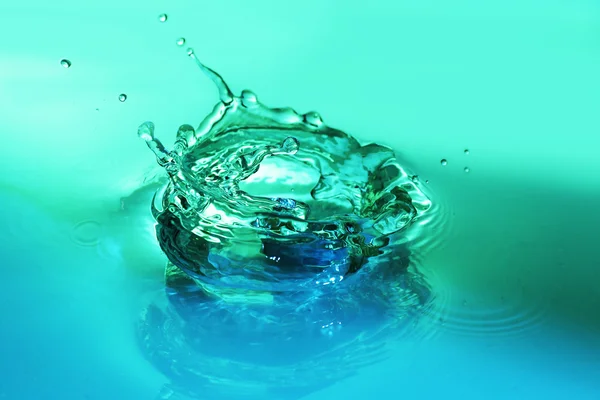 Water splash, close-up — Stock Photo, Image