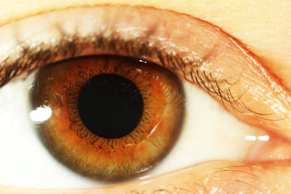 Detailní záběr lidského oka — Stock fotografie