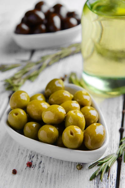 Olive marinate diverse — Foto Stock