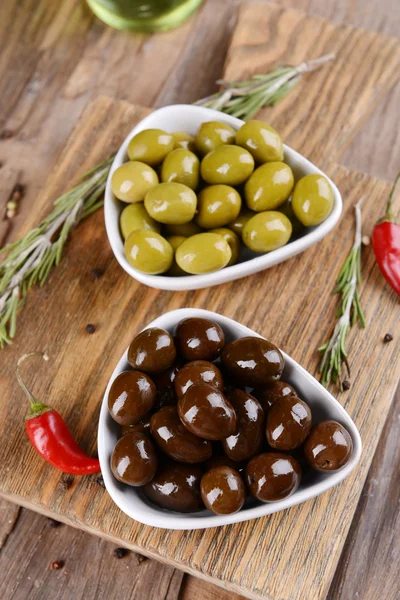 Different marinated olives — Stock Photo, Image