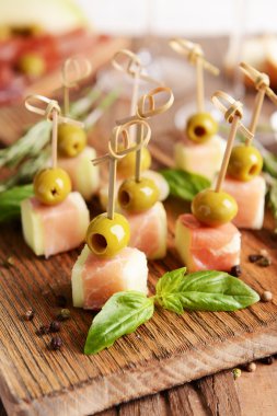 Prosciutto ile lezzetli kavun