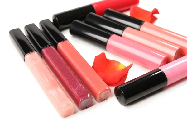 Pięknych lip Gloss — Zdjęcie stockowe