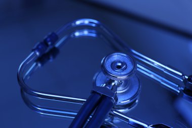 stetoskop yakın çekim