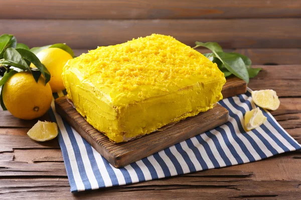 Gustosa torta al limone — Foto Stock