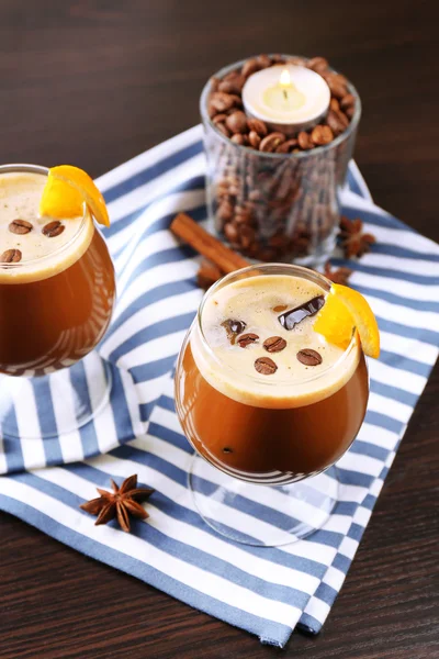 Espresso cocktail served on table — Stock Photo, Image