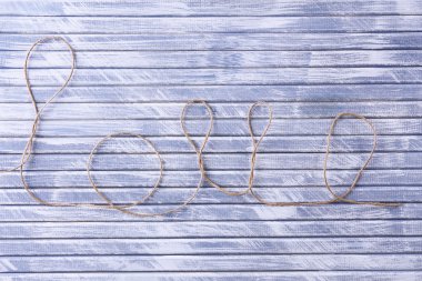 İp ile kurulan kelimesini seviyorum