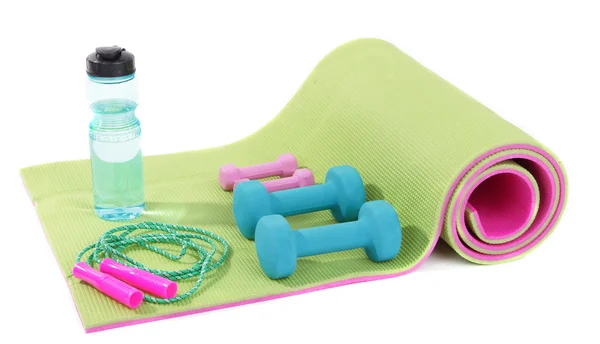 Spor malzemeleri spor mat — Stok fotoğraf