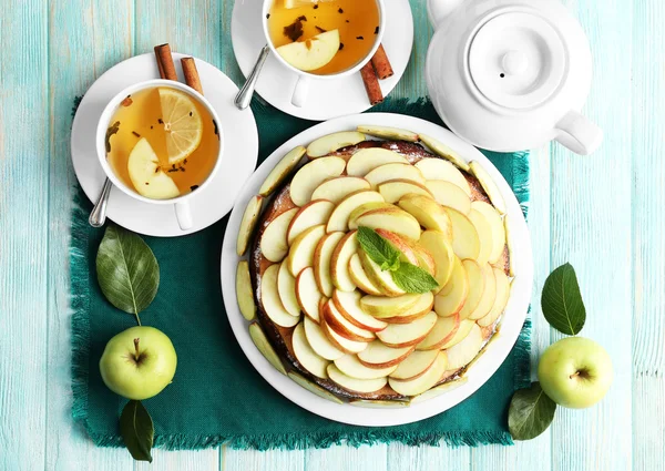 Apfelkuchen — Stockfoto