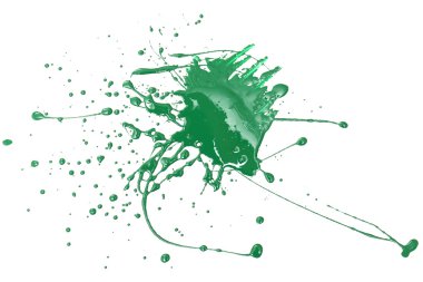 Splash yeşil boya