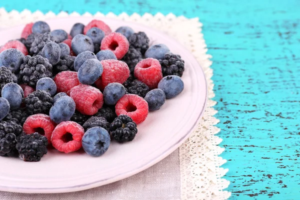 Iced berries — Stock Photo, Image