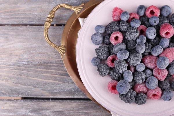 Iced berries — Stock Photo, Image