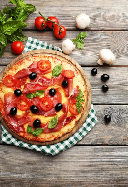 Deliziosa pizza — Foto Stock