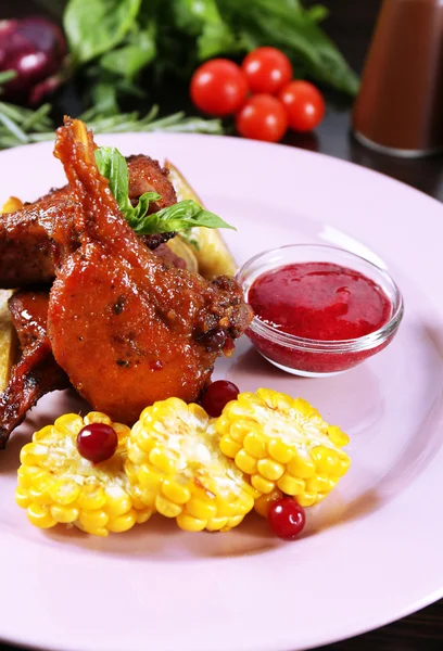 Chuletas de cordero — Foto de Stock