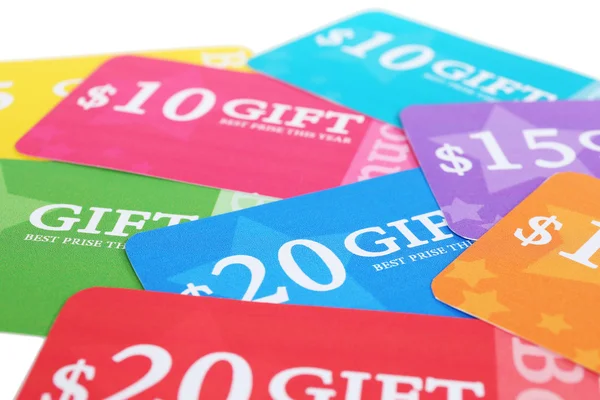 Coupons for shopping — Stock Photo, Image