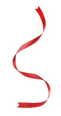 parlak kırmızı kurdele