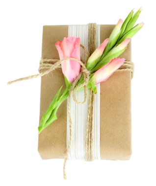 doğal tarzı el işi hediye kutusu