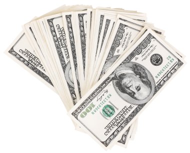 çok fazla 100 dolar faturaları