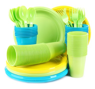 plastik tek kullanımlık sofra