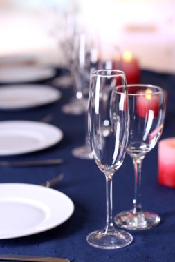 Restoranda masa ayarları